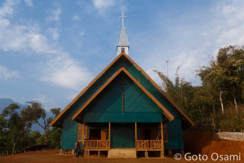 ポンニョン村の教会